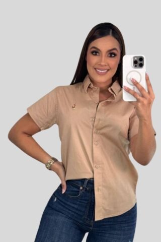 BLUSA CASUAL MANGA CORTA - Imagen 2