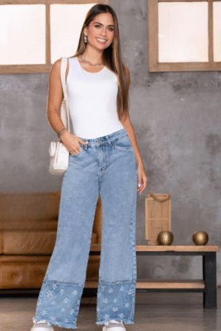 JEAN WIDE LEG ESTILO Y COMODIDAD